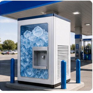 Máquina expendedora de hielo