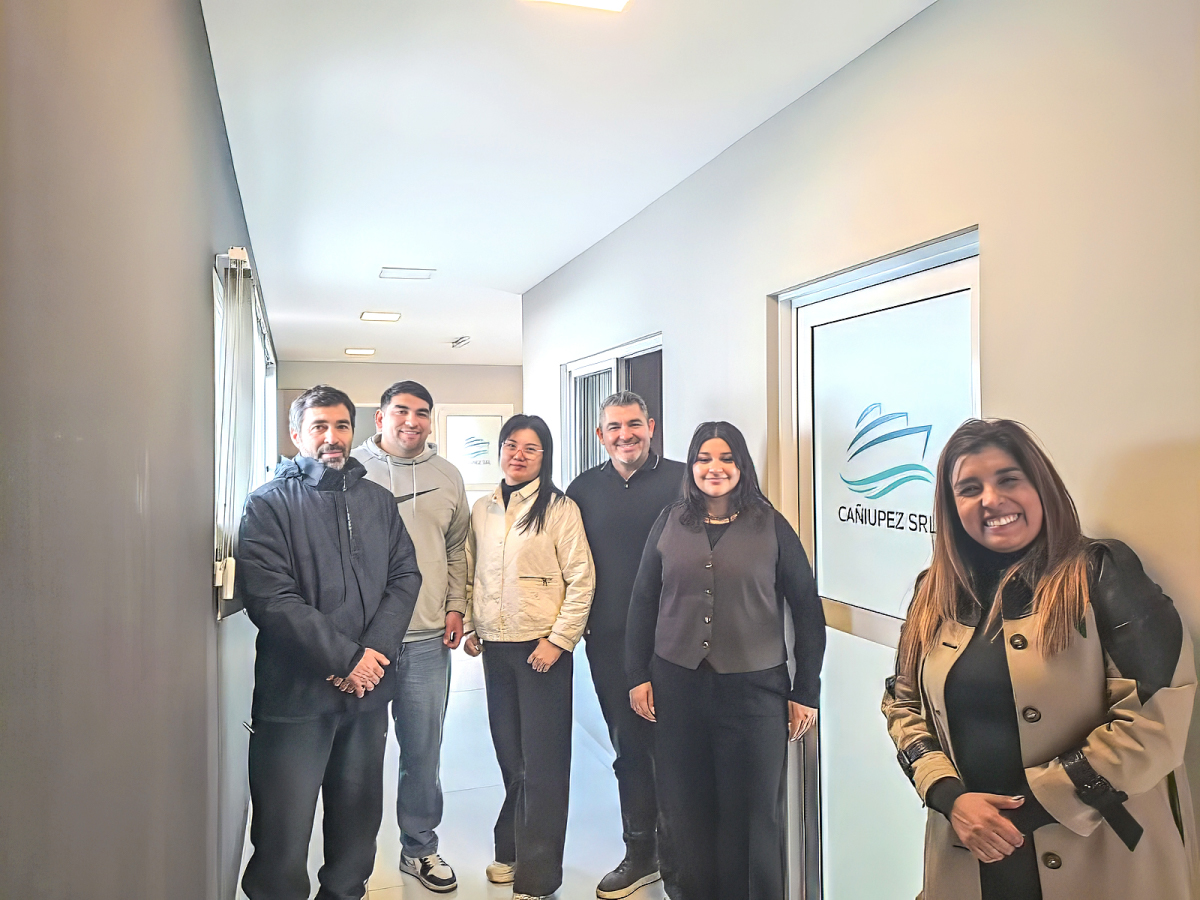 Encuentro con empresa del sector pesquero en Chubut